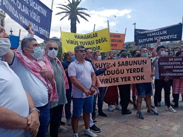 Hamam ve sauna işletmecilerinden açılma talebi