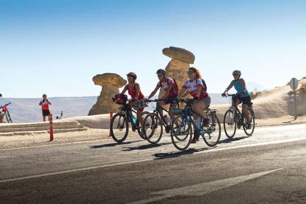Kapadokya'da bisiklet heyecanı yaşanacak