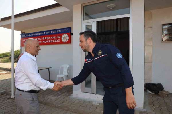 Yukarı Hereke'ye yeni itfaiye müfrezesi kazandırıldı