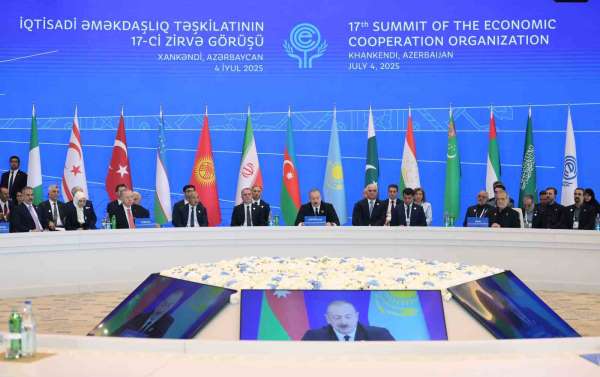 Ekonomik İşbirliği Teşkilatı 17. Zirvesi, Azerbaycan'ın Hankendi şehrinde başladı