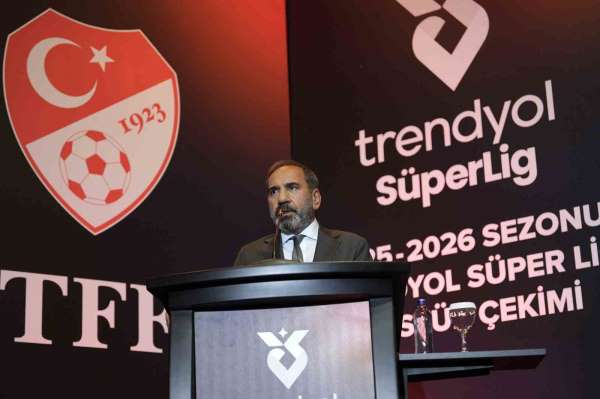 Trendyol Süper Lig'de 2025-2026 sezonu fikstürü belli oldu