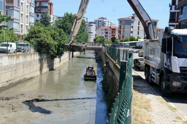 SASKİ'den dere yataklarına neşter