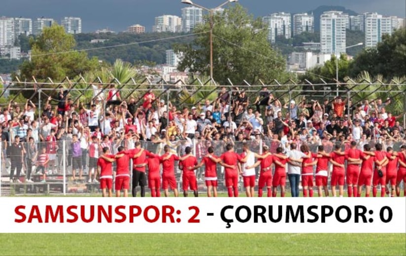 Samsunspor: 2 - Çorumspor: 0