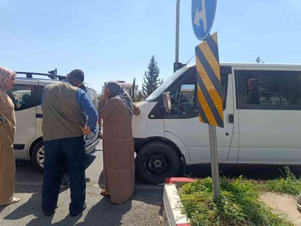 Siirt'te maddi hasarlı zincirleme kaza