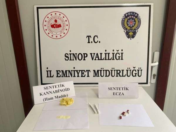 Sinop'ta uyuşturucu operasyonu: 2 tutuklama