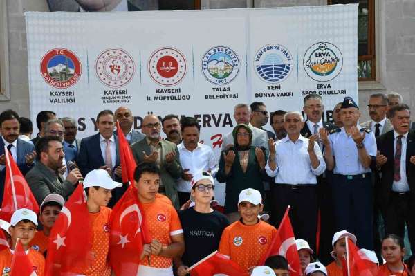 73. ERVA Spor Okulu açıldı