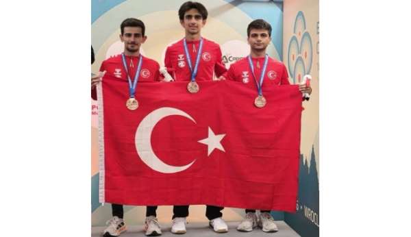 Erzincanlı milli atıcı Avrupa üçüncüsü oldu