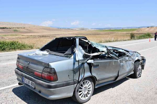 Samsun'da otomobil ile kamyonet çarpıştı: 2'si ağır 6 yaralı