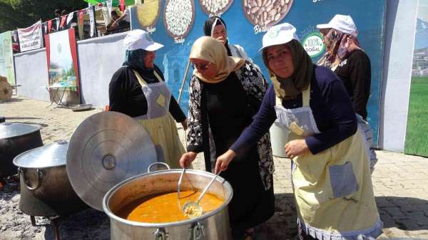 Fasulye Festivali'nde kazanlar kaynadı