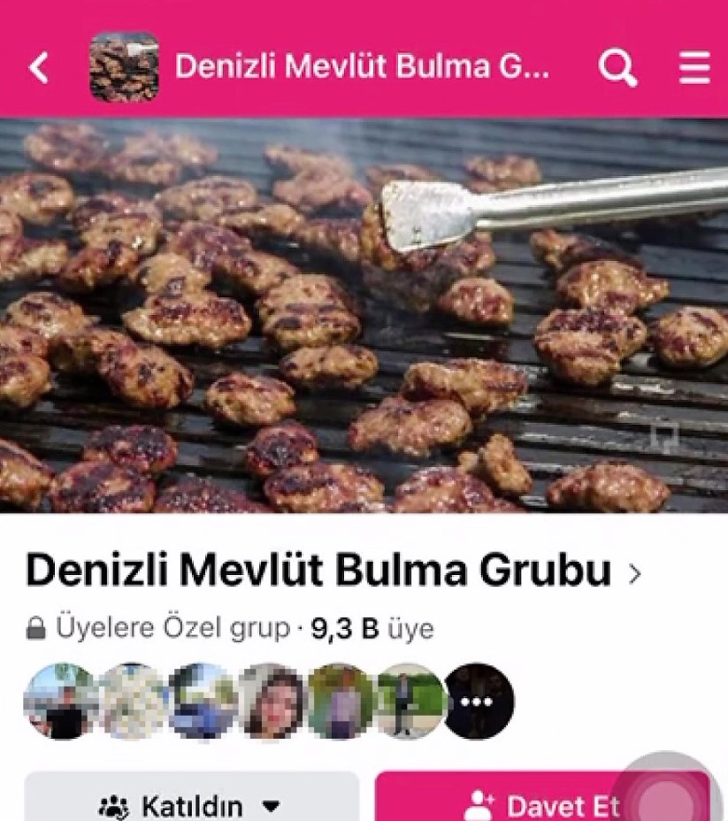 Bedava yemek iin 'Mevlt Bulma' grubu kurdular