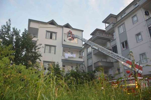 Ordu'da bunalma giren ahs önce evini yakt, sonra yakt odaya kendisini kilitledi