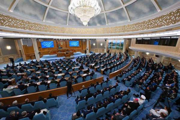 Kazakistan Cumhurbaşkanı Tokayev: 'Kazakistan'ın Avrasya'nın kalbindeki konumu bizim rekabet avantajımız'