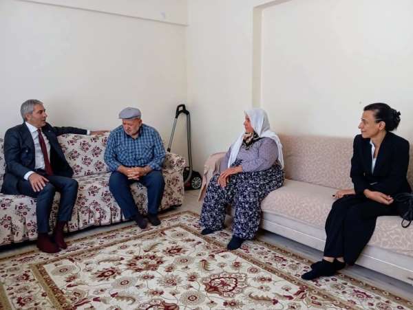 Beypazarı Kaymakamı Coşkun'dan şehit ailesine ziyaret