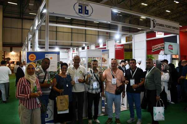 İstanbul'daki fuarda Aydın Ticaret Borsası standı yoğun ilgi gördü