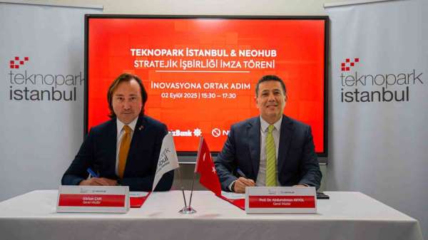 NEOHUB ve Teknopark İstanbul'dan girişimcilik ekosistemine destek