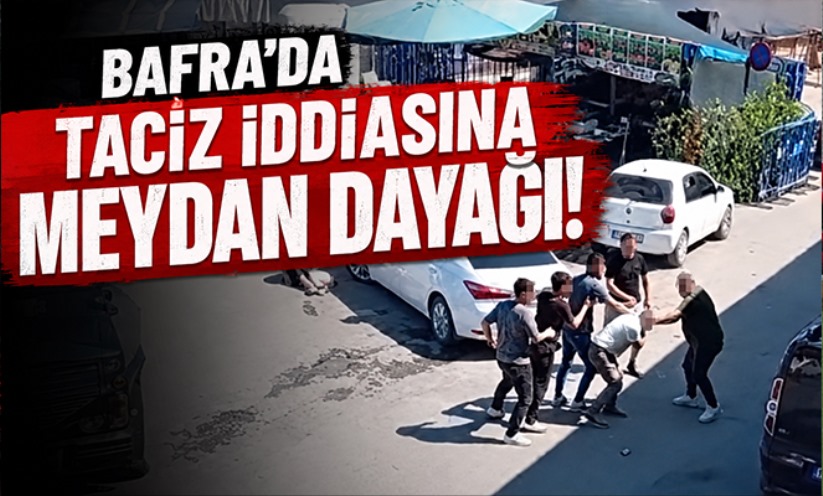 Bafra'da taciz iddiasına meydan dayağı