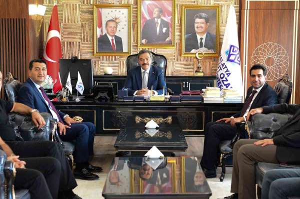 MTSO Başkan Adayı Boyraz'dan Turgut Özal Üniversitesi'ne ziyaret