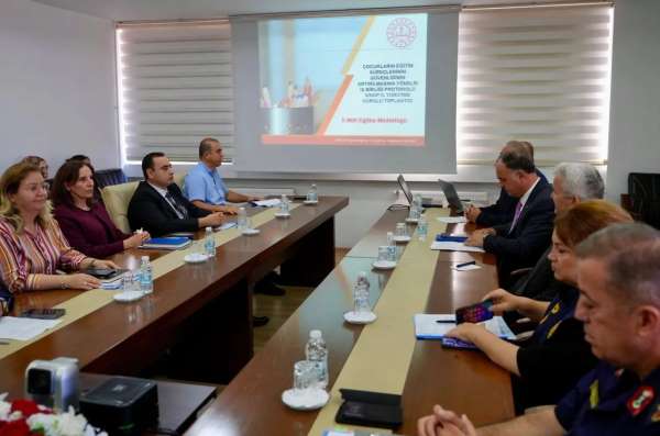 Sinop'ta eğitim güvenliği için kritik toplantı