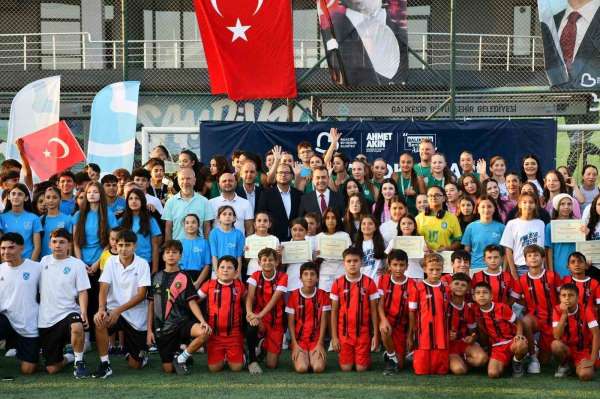 Yaz Spor Okulları kapanış töreni gerçekleştirildi