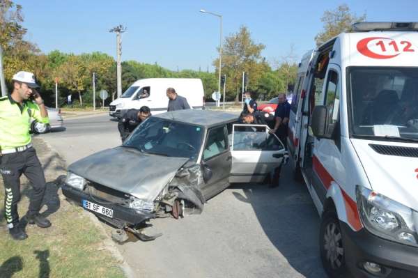 18 kilometrelik nefes kesen takip...Kaza yapınca yakalandılar