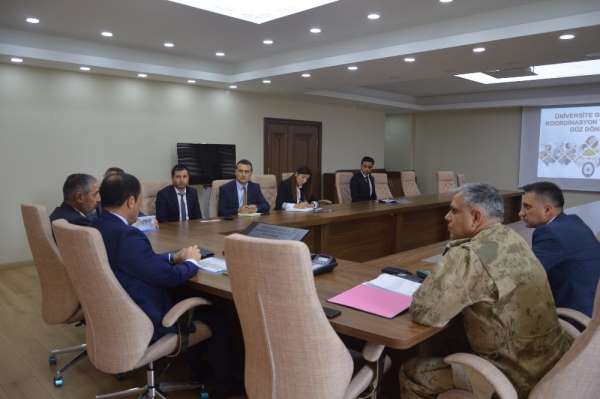 Ardahan'da 'Üniversite Güvenliği Koordinasyon Toplantısı' yapıldı 