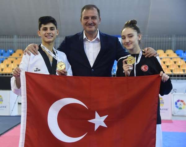 Avrupa Gençler Taekwondo Şampiyonası'nda 2 altın madalya