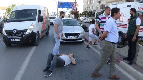İnegöl'de kaza: 1 yaralı
