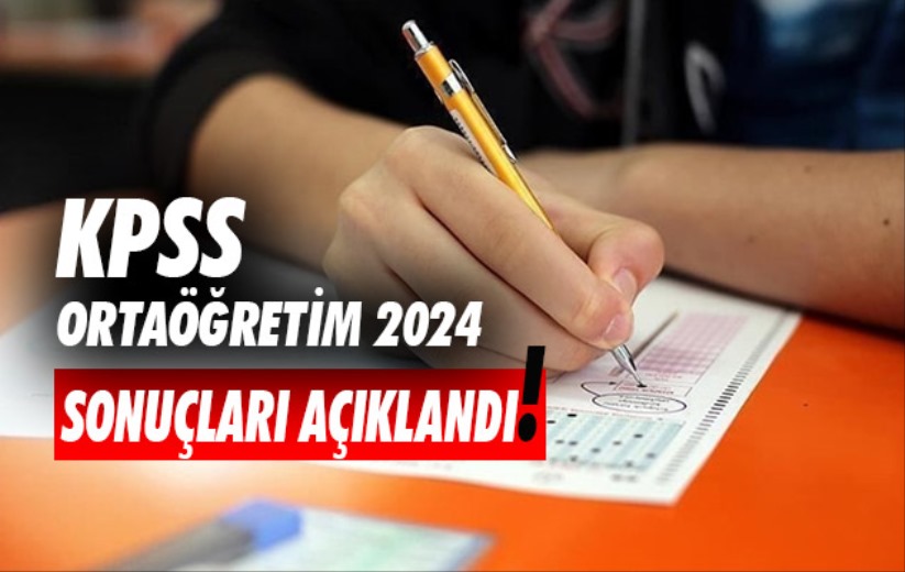 KPSS Ortaöğretim 2024 sonuçları açıklandı! İşte sınav sonuç ekranı