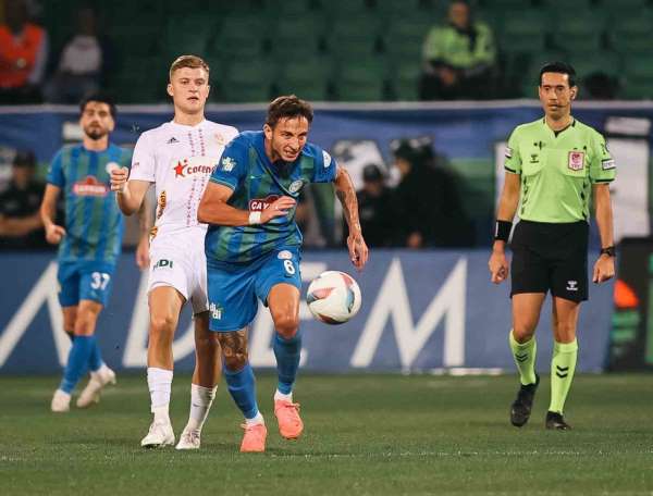 Trendyol Süper Lig: Çaykur Rizespor: 2 - Antalyaspor: 0