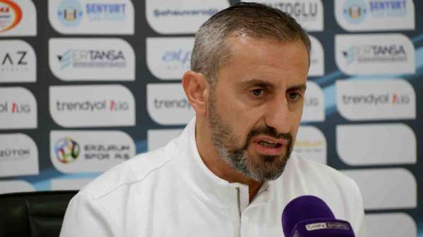 Serkan Özbalta: 'Taraftardan destek bekliyoruz, sonuç için üzgünüz'