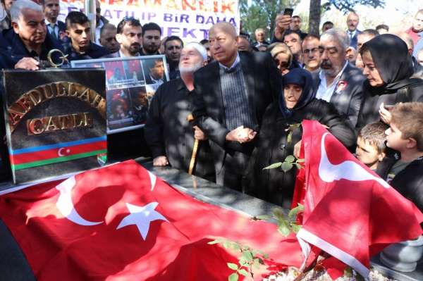 Abdullah Çatlı ölümünün 23. yılında kabri başında anıldı 