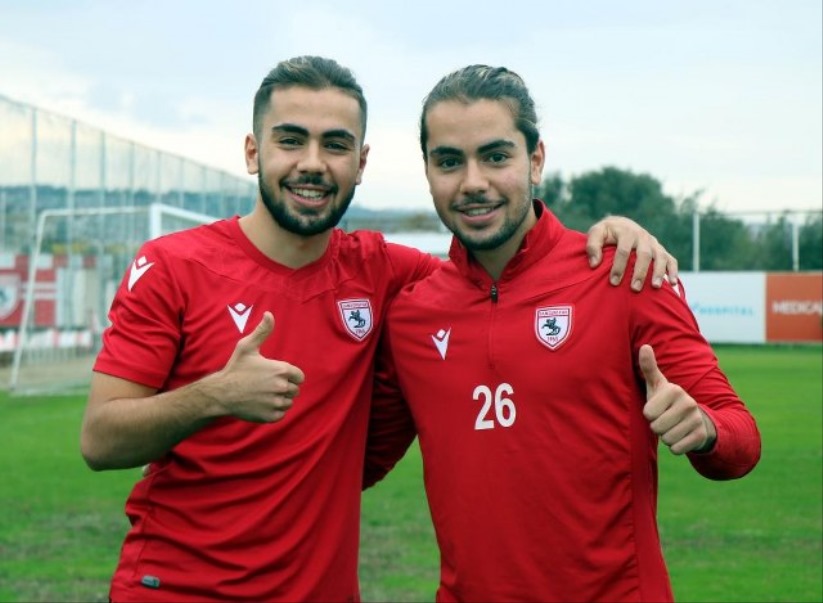 Tek yumurta ikizi gurbetçi futbolcular Samsunspor'da birleşti