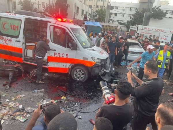 İsrail'in ambulans saldırısında 15, okul saldırısında 20 can kaybı
