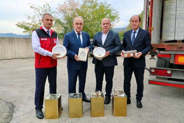 Ordu'dan İngiltere'ye 9 ton bal ihracatı