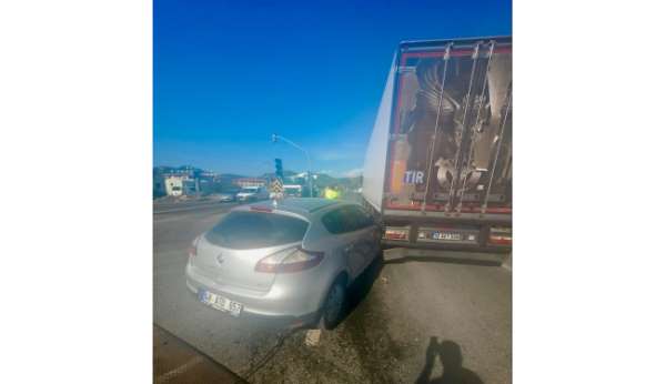 Ortaca Hak Kavşağı'nda trafik kazası: 1 yaralı