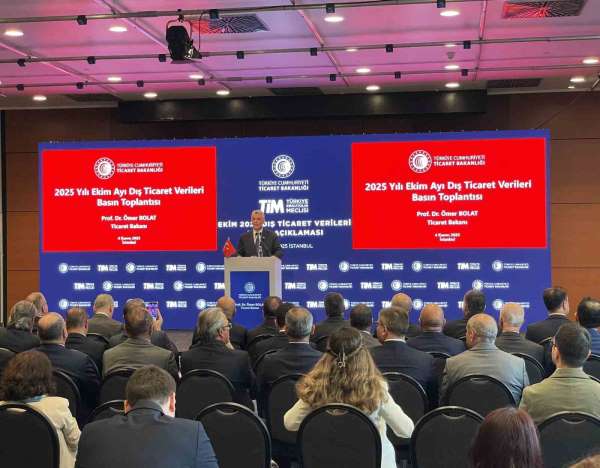 Ticaret Bakanı Bolat: '2025 yılı Ekim ayında ihracatımız yüzde 2,3 artışla 24 milyar dolar olarak gerçekleşti'