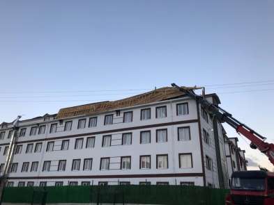 Sinop'ta fırtına yıktı geçti