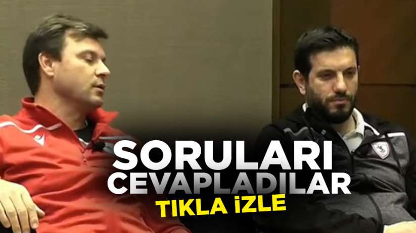 Ertuğrul Sağlam Samsunlu gazetecilerin sorularını cevapladı