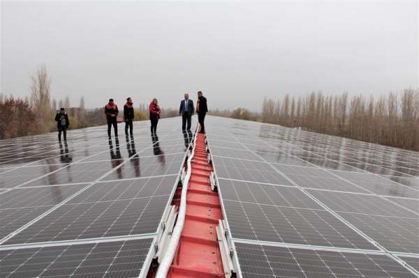 Iğdır'da 'Güneş Enerji Santrali Projesi' tamamlandı