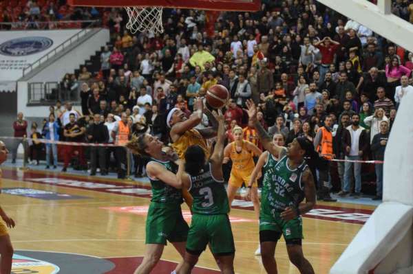 TKBL: Melikgazi Kayseri Basketbol: 81-Bursa Uludağ Basketbol: 82 - Kayseri haber