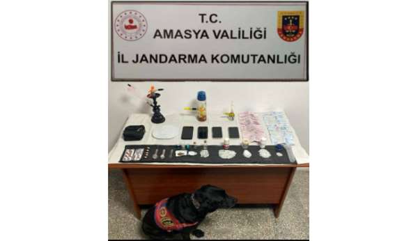 Jandarmadan Merzifon'da uyuşturucu operasyonu: 3 tutuklama