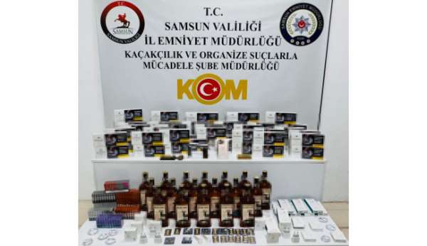 Samsun'da kaçak ve sahte içki operasyonu: 13 gözaltı