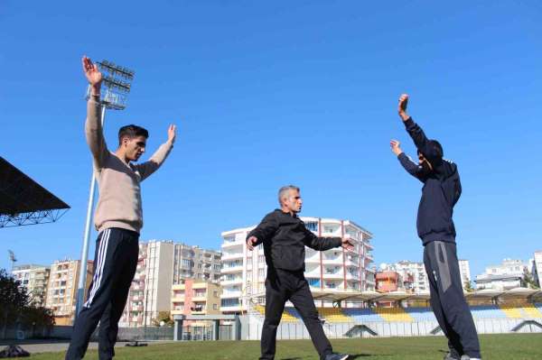 Siirt'te görme engelli atlet kardeşlerin hedefi dünya şampiyonluğu