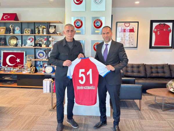 Niğde Belediye Başkanı Emrah Özdemir'den TFF'ye ziyaret