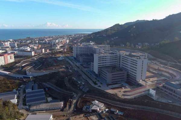 Ordu Şehir Hastanesi'nin altyapı çalışmaları tamamlandı
