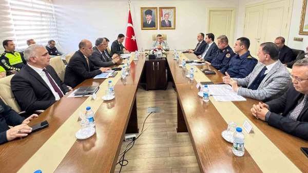 Sinop'ta kış mevsimi trafik tedbirleri toplantısı