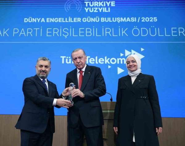 Türk Telekom'a 'Dijital Erişilebilirlik' ödülü