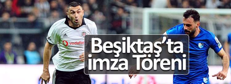 Beşiktaş'ta imza günü