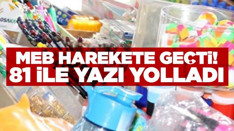 MEB harekete geçti! 81 ile yazı yolladı
