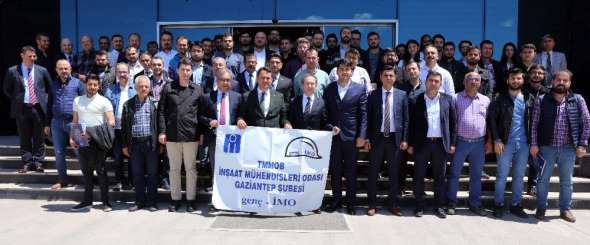 -İnşaat Mühendislerinden Çimko Çimento'ya teknik gezi